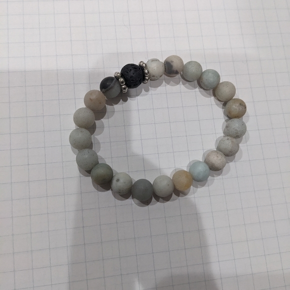 Lava Stone Bracelet - Picture 2 of 2